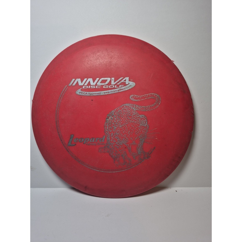 USED Innova Pro Leopard 166g Red Silver Foil Fairway Driver Golf‎ Disc